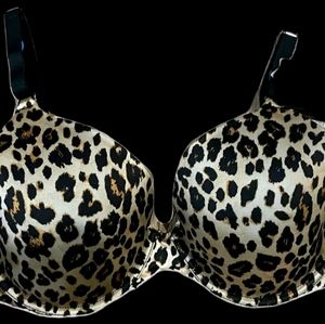 38DD Secret Treasures NWOT leopard print